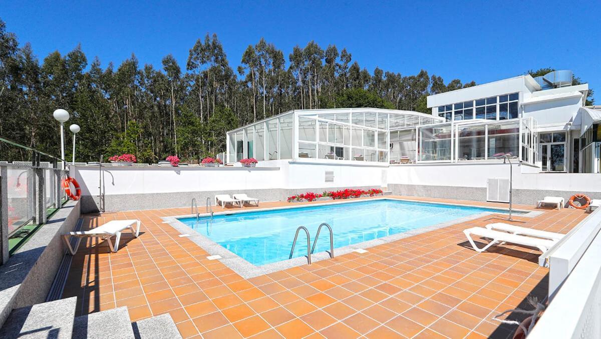 Pension Compostela Inn Cacheiras Dış mekan fotoğraf