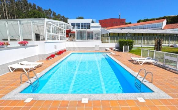 Pension Compostela Inn Cacheiras Dış mekan fotoğraf