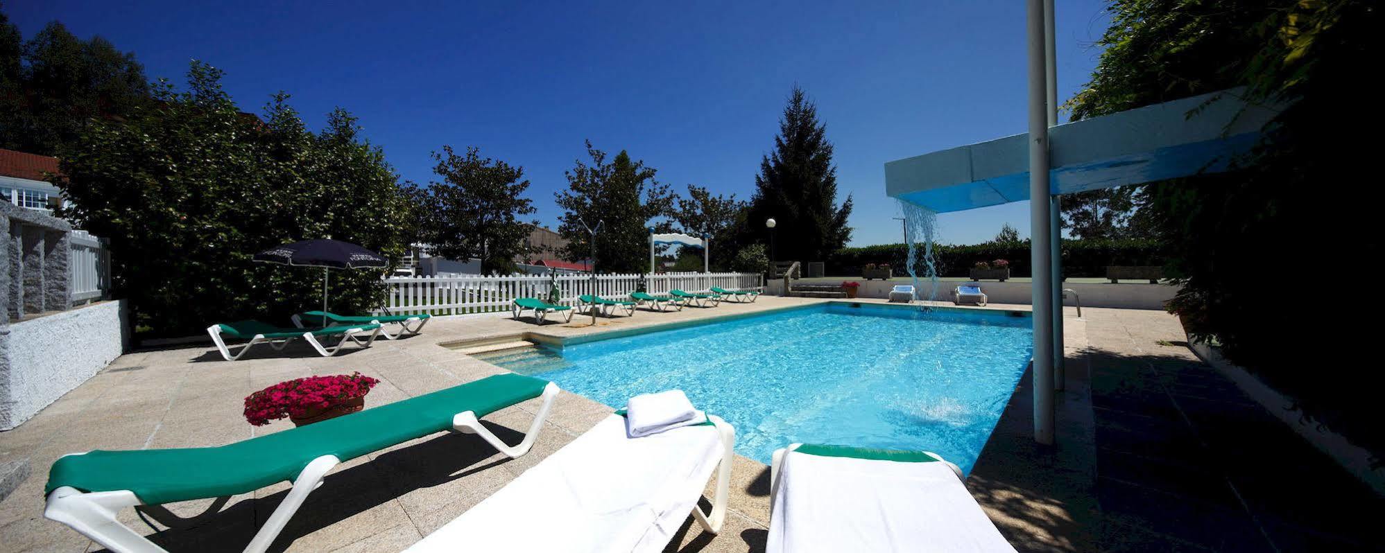 Pension Compostela Inn Cacheiras Dış mekan fotoğraf